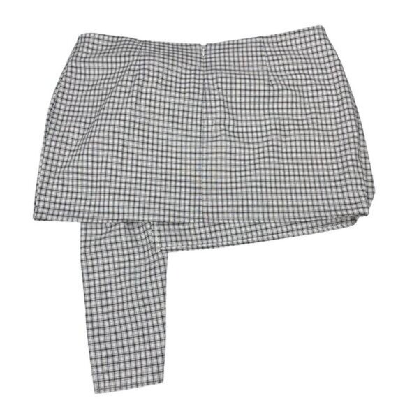 NWT LIONESS Hills Vintage Blue Linen Blend Mini Skirt Sz XL Vintage Blue - Picture 8 of 10